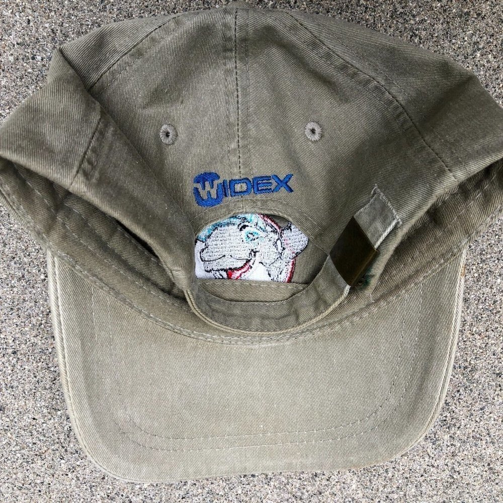 Vintage OTTO WIDEX Hearing Aid Baseball Hat Mens Khaki Adjustable Cap Lo…​​ - Picture 4 of 5
